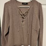DO+BE  brown sweater in medium Photo 0