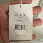 ANDIE  Swim The Sicily Bikini Top Black Plunge Size XS Photo 4