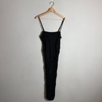 Showpo. Coming For You Mesh Midi Dress Women's 6 Black Formal Cocktail Party Photo 3