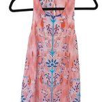 Violet+Claire  Size Small Vibrant Bright Sleeveless Tank Blouse Top Pink Blue Photo 0