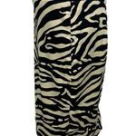 The Limited  Zebra Print Sleek Pencil Skirt Womens Sz 6 Beige Black High Rise Photo 3