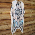 NWT Marcus Adler Print Kimono Top Blue Size undefined Photo 3