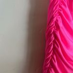 superdown Revolve‎  Sierra Women's Size XS Hot Pink Ruched Spaghetti Strap Dress Photo 5
