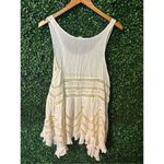 Free People Intimately  Ivory and Cream Trapeze Slip Dress Womens XS Photo 3