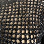 EXPRESS Metallic Open Knit Sweater Photo 3