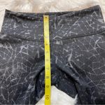 Lululemon  Wunder Under Crop ll Full On Luon in Star Crushed Coal Black. Size 6. Photo 9
