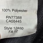 J.Crew Sheer Short Sleeve V-Neck Tie Front Accent Blouse Black & Patterned XS Photo 6