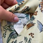 Vintage Kamehameha Yellow Pineapple Print Hawaiian Shift Dress S Photo 4