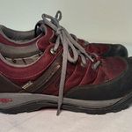 Keen  Dry Burgundy Lace Up Shoes Womens Waterproof Hiking Sneakers Photo 0