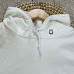 Lonely Ghost  Women’s Ghostly Florals Sweatshirt Hoodie Pullover in White XXL Photo 2