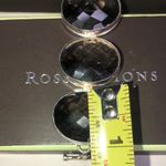 Ross Simons Sterling Silver Oval Faceted Smoky Topaz Toggle Bracelet Photo 11