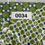 Handmade Vtg Size M 70s  Maxi Dress Retro Mod Blue Green Dots Lace Trim Prairie Photo 11