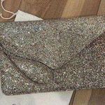 Lilou Paris sparkle gold wristlet bag Photo 0