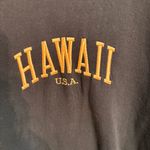 Brandy Melville John Galt womens Hawaii USA oversized crewneck sweatshirt green OS Photo 1