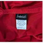 Frederick's of Hollywood Dress Womens XS Red Sexy Retro Vintage Old Hollywood Photo 6