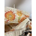 VTG Khakis International Design Capri Crop Pants Size 10 Missing interior button Orange Photo 3