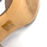 Soft Surroundings  D'Orsay Closed Toe Ankle Strap Faux Suede Slip On Block Heel Photo 6