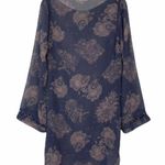 Anthropologie Anthro Gentle Fawn Sheer Floral Shift Dress Tunic Sz S Photo 0