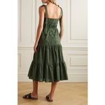 Jason Wu Jason‎ Wu Women's New Army Green Maxi Dress Size Small Ruffle Bohemian Photo 2