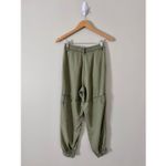 ALLSAINTS Lira Khaki Green Cargo Pants High Rise Size 4US Pockets NEW Photo 2