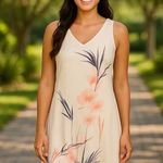 Tommy Bahama  Floral Silk Dress - Size 4 Photo 0