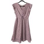 Monteau Sun Dress S Purple Floral Romantic Coquette Cottagecore Flirty Photo 12