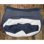 Slazenger PRISTINE IWomens Golf Skirt Skort Lined with Shorts Navy White XL Photo 3