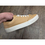 Kaanas  Women's Brown Genuine Leather Lace Up Sneakers Shoes Size 7 Photo 4