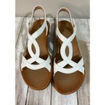 Soul Naturalizer Smooth White Faux Leather Solo Sandal Size 7M NWB Photo 3