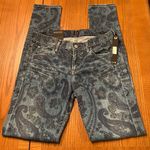 Citizens of Humanity Avedon Morris Paisley Print Skinny Denim Jeans Size 28 NEW Photo 6