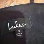 Lulus black mini embroidered sheer overlay dress floral small‎ EUC wedding Pink Photo 6