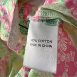 Lilly Pulitzer  Collared Button-Down Shirt Long Sleeve Multicolor Preppy Pattern Photo 8