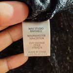 Max Studio Gray Sleeveless Babydoll Peplum Top XL Photo 5