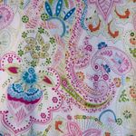 Tara Jones Paisley Floral Blazer Jacket Size 18W Plus Cotton Stretch Artsy White Photo 8