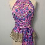 Anthropologie  Plenty by Tracy Reese Top floral animal print size S p Photo 0