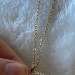 Horn Necklace Shiny Gold Photo 1