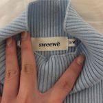 Blue Turtleneck Tank Photo 1