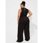 Torrid NWT Glitter Knit Lurex Wide Leg Party Jumpsuit Cocktail Size 2 18 - 20 Photo 1