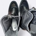 ZARA  black side-gore ankle boots with a track sole Photo 4