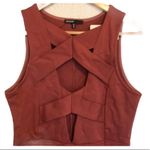 Love Culture  Womens Mauve V-neck Slip On Dress Size Medium NWT Photo 2