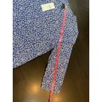 J Jill Wearever Collection XS Blue Floral Knit Tunic Top Bloomcore‎ Church NWT Photo 12