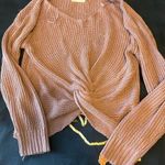 Dreamers Pink tie sweater Photo 0