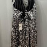Bardot NWT  Dress Glimmer Mini Dress Ombré Sequin Size US 12 / XL Photo 7