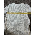Z Supply Cream Open Knit Fitted Tunic Length Sweater Womens Sz S Cozy Beachy Photo 6