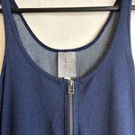 G-Star Womans Size Small Denim Maxi Dress High Low Rope Belt Waist Photo 5