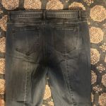 William Rast faded Blue crop Flare Wide Leg Jeans size 32 unfinished bottom Photo 9