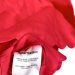 Reformation NEW Isles Linen Strapless Scalloped Mini Dress Corvette Pink Size 0 Photo 9