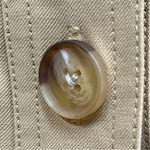 A New Day  button down tan Skirt size 8 w/huge front pockets Photo 3