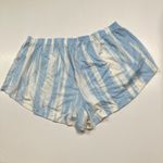 Athleta | Wind Down Blue Tie Dye Pajama Shorts NWOT Womens Medium Photo 4