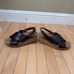 Birkenstock  Papillio sandals Samira wedge Brown Size 38 Photo 6